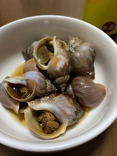 つぶ貝の煮付け(覚書)-レシピのメイン写真