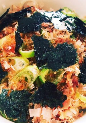 胡麻油香る☆たぬきご飯-レシピのメイン写真