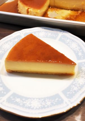 めちゃうま☆プリンケーキ-レシピのメイン写真