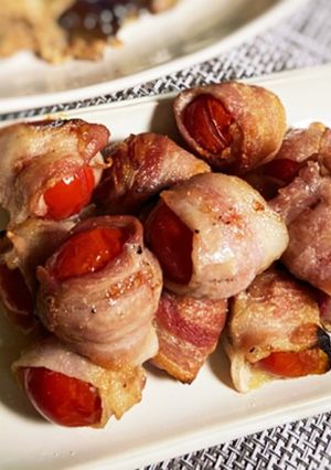 焼き野菜☆豚バラミニトマトグリル焼き-レシピのメイン写真