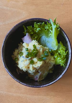 じゃこ入り和風カレー味のポテトサラダ-レシピのメイン写真
