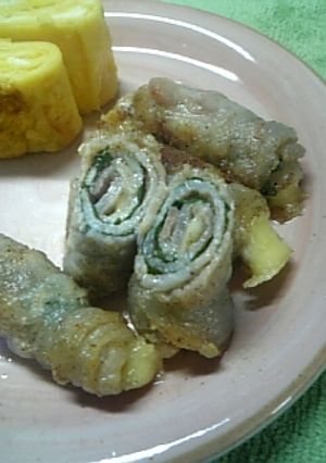 ☆超簡単 豚肉の巻き巻き焼き☆-レシピのメイン写真