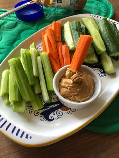 野菜スティック+PB♪-レシピのメイン写真