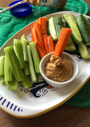 野菜スティック+PB♪-レシピのメイン写真