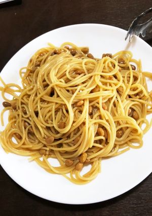 冷静納豆パスタ-レシピのメイン写真