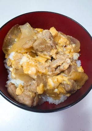 めんつゆであっという間に親子丼♪-レシピのメイン写真
