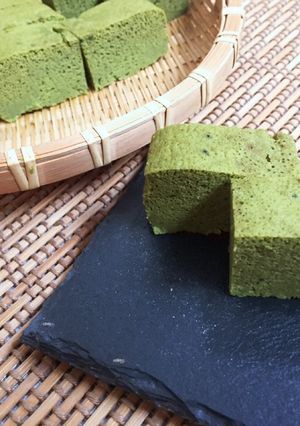 抹茶のしっとりおから蒸しパン♪-レシピのメイン写真