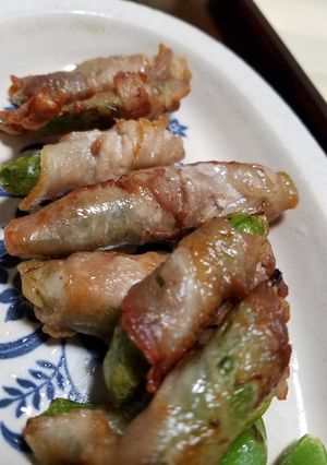 スナップえんどうの豚肉巻き巻き-レシピのメイン写真