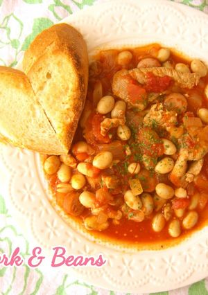 ◆ 簡単！給食のポークビーンズ ◆-レシピのメイン写真