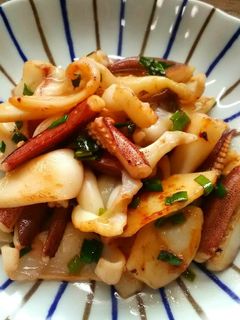 イカゲソのバター醤油炒め-レシピのメイン写真