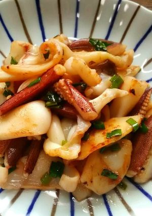 イカゲソのバター醤油炒め-レシピのメイン写真