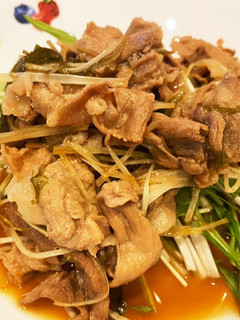 水菜と豚もものサラダ-レシピのメイン写真