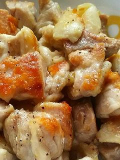 鶏もも肉の塩コショウ炒め-レシピのメイン写真