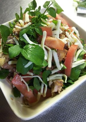 クレソンサラダ-レシピのメイン写真