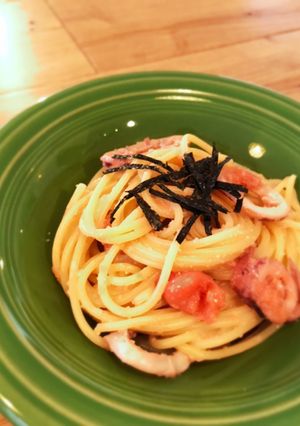 いかの旨味たっぷり☆たらこパスタ-レシピのメイン写真