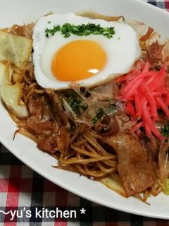 おうちで『屋台風焼きそば』パラパラのコツ-レシピのメイン写真