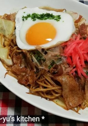 おうちで『屋台風焼きそば』パラパラのコツ-レシピのメイン写真