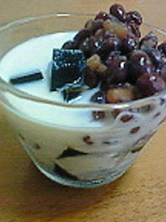 冷やしコーヒーミルクぜんざい-レシピのメイン写真