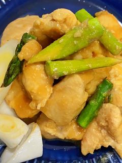 簡単!黒酢味噌の鶏ムネ炒め-レシピのメイン写真