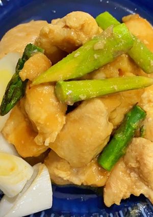 簡単！黒酢味噌の鶏ムネ炒め-レシピのメイン写真
