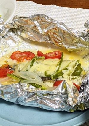 簡単！時短！鱈のチーズホイル焼き-レシピのメイン写真