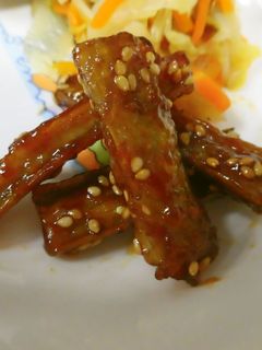 ごぼうの甘辛揚げ-レシピのメイン写真