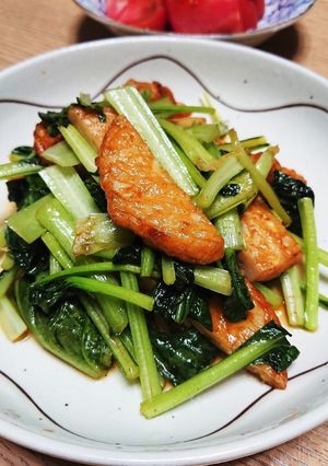 10分でできるタア菜のササッと煮-レシピのメイン写真