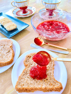 レンジで簡単☆大人気あまおういちごジャム-レシピのメイン写真