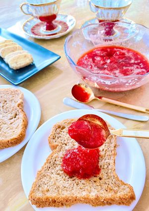レンジで簡単☆大人気あまおういちごジャム-レシピのメイン写真