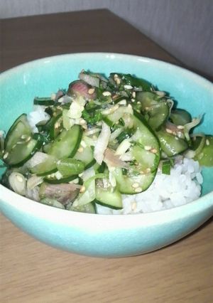 超簡単!本つゆdeサッパリ香味丼-レシピのメイン写真