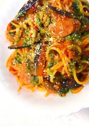 お店の味♡簡単トマトのバジルパスタ♡-レシピのメイン写真