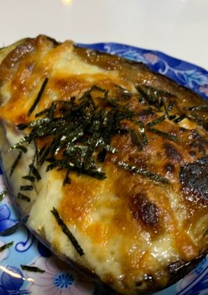 丸ナスの山椒味噌チーズ焼き-レシピのメイン写真