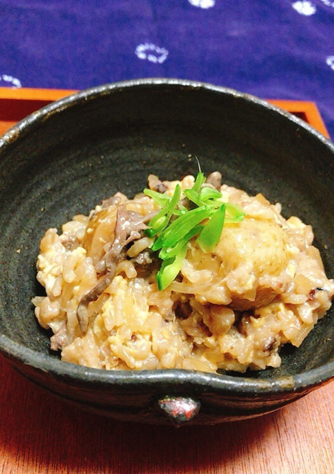肉じゃがと残りご飯で♡和風リゾット-レシピのメイン写真