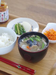 さば缶でごちそうみそ汁-レシピのメイン写真