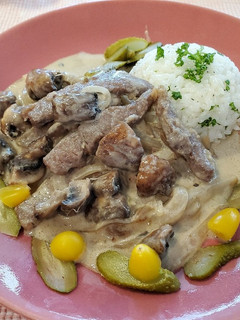 秘密の隠し味✴思い出のビーフストロガノフ-レシピのメイン写真