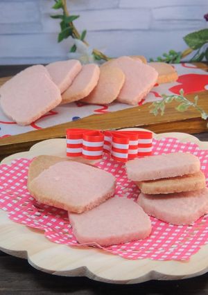 減量中　いちごクッキー　ミックス粉で簡単-レシピのメイン写真