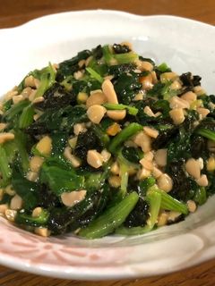 ほうれん草の納豆和え-レシピのメイン写真