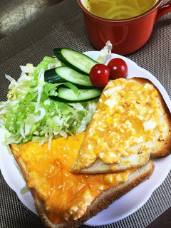 おうちカフェ風朝ごはんPart2-レシピのメイン写真