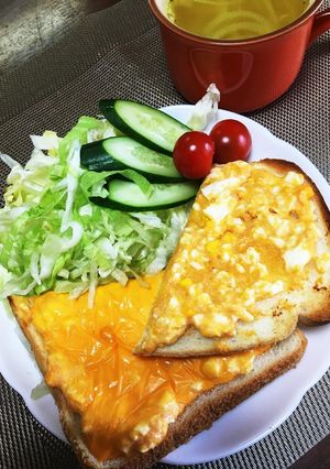 おうちカフェ風朝ごはんPart2-レシピのメイン写真