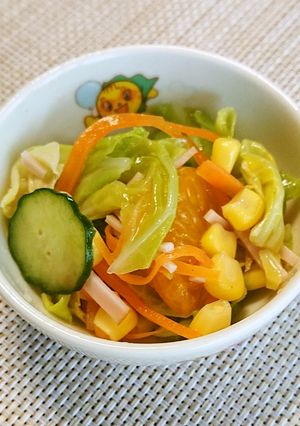 【保育所給食】フレンチサラダ-レシピのメイン写真