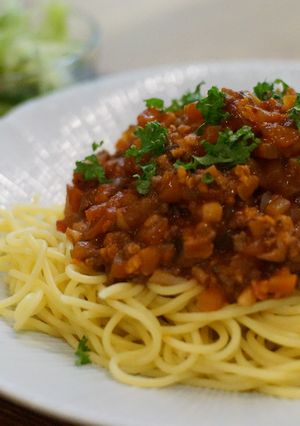腸活　ミートソース-レシピのメイン写真