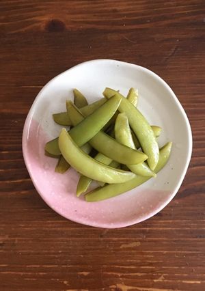 【作り置き】スナップえんどうのほめられ漬-レシピのメイン写真