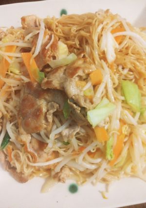 そうめんで作る簡単焼ビーフン✨-レシピのメイン写真