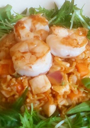 トムヤムクンラーメンチャーハン-レシピのメイン写真