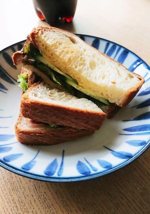何も塗らない☆ホットサンドイッチ-レシピのメイン写真