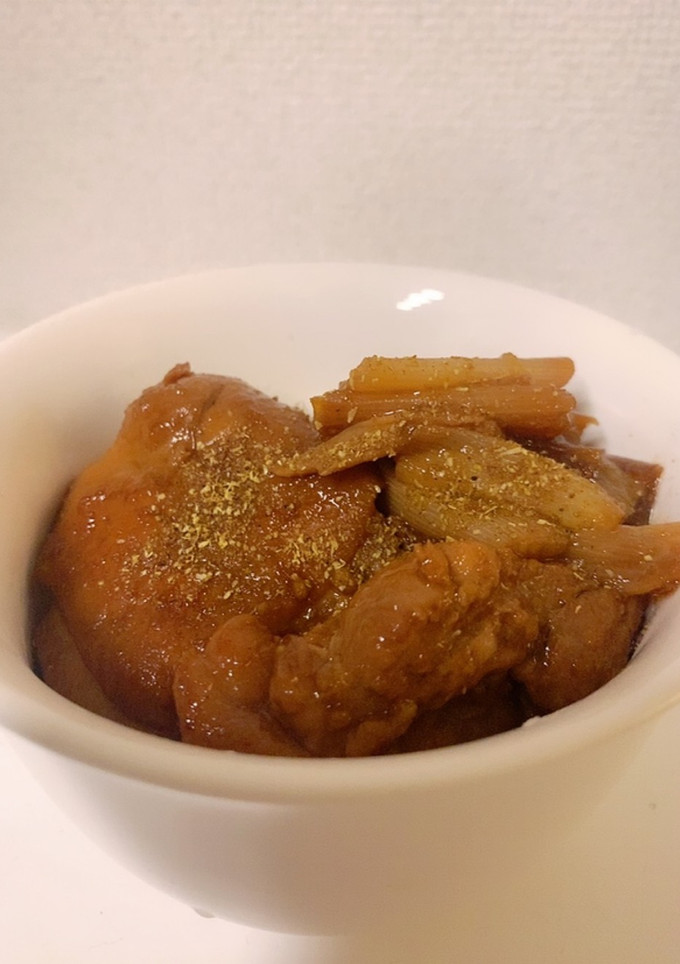 鳥もも照り焼き丼、ネギと山椒しか勝たん-レシピのメイン写真
