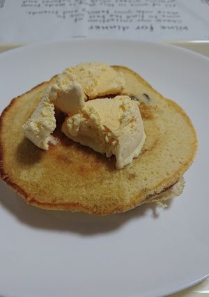 手作りホットケーキ。素の作り方。-レシピのメイン写真