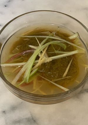 ♡汁まで飲めるもずく酢-レシピのメイン写真