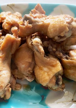 チューリップ（鶏手羽元）のサッパリ煮♬-レシピのメイン写真