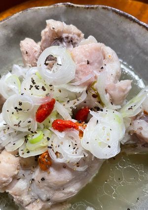 圧力鍋で作る時短-参鶏湯-レシピのメイン写真